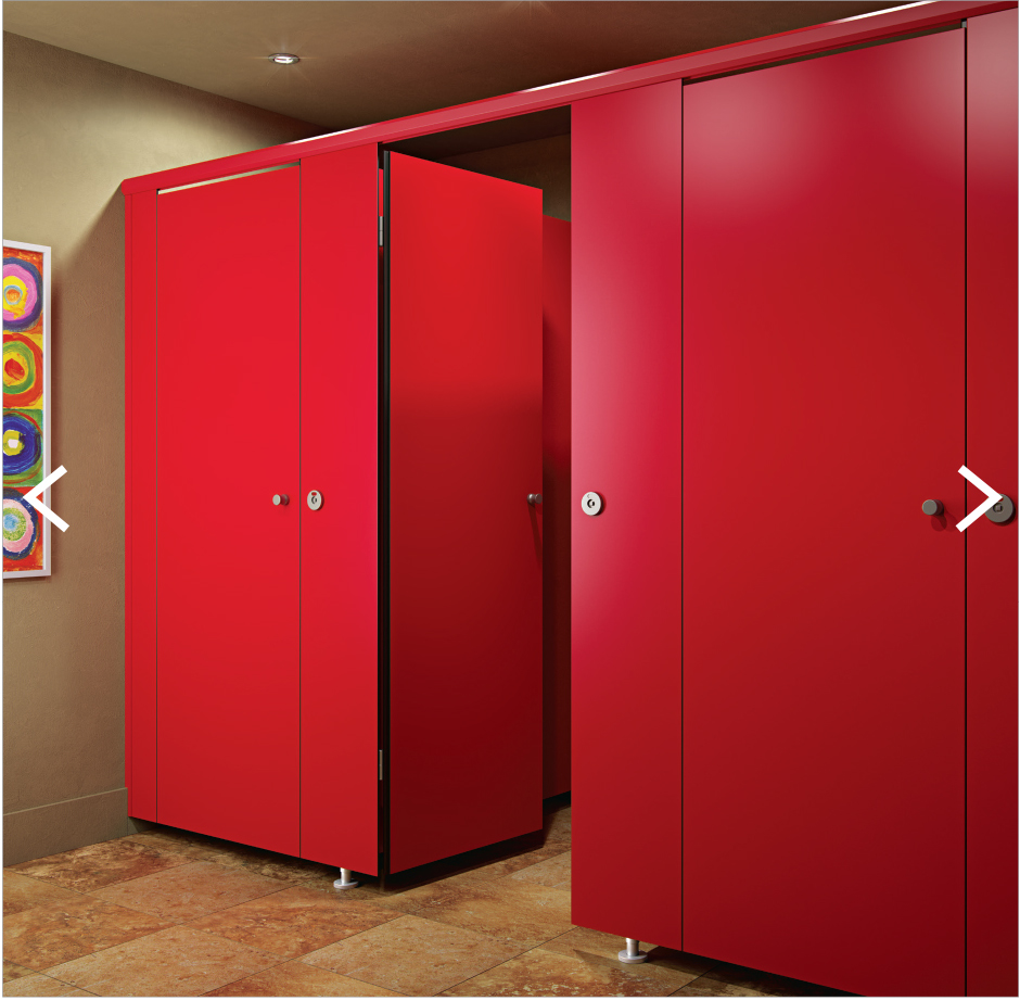 Quality toilet partitions suppliers' example of durable, aesthetic, and functional public restroom partitions.